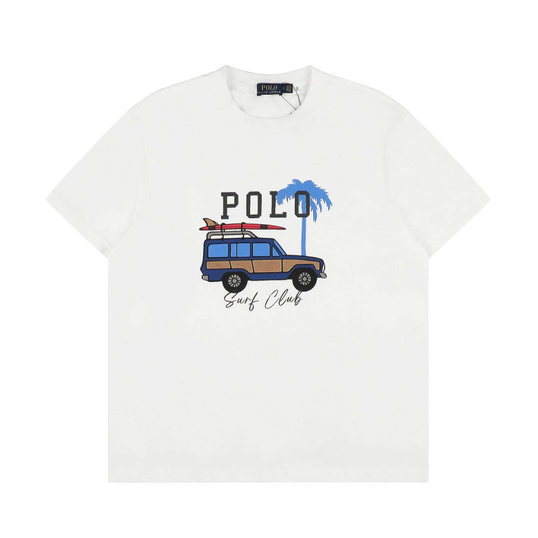 Polo Surf Club Cotton Graphic T-Shirt