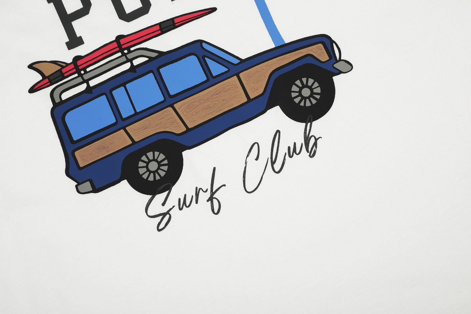 Polo Surf Club Cotton Graphic T-Shirt