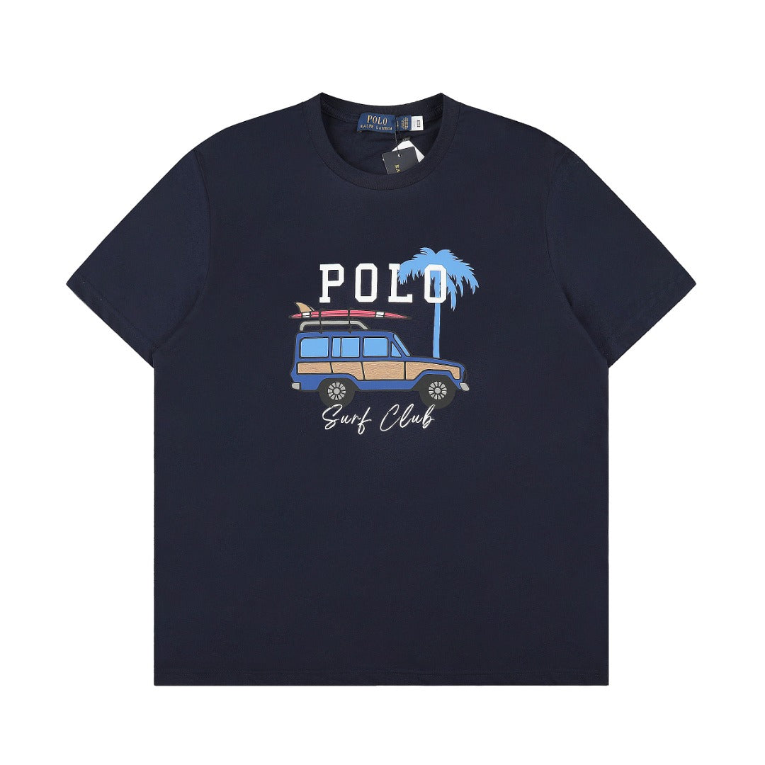 Polo Surf Club Cotton Graphic T-Shirt