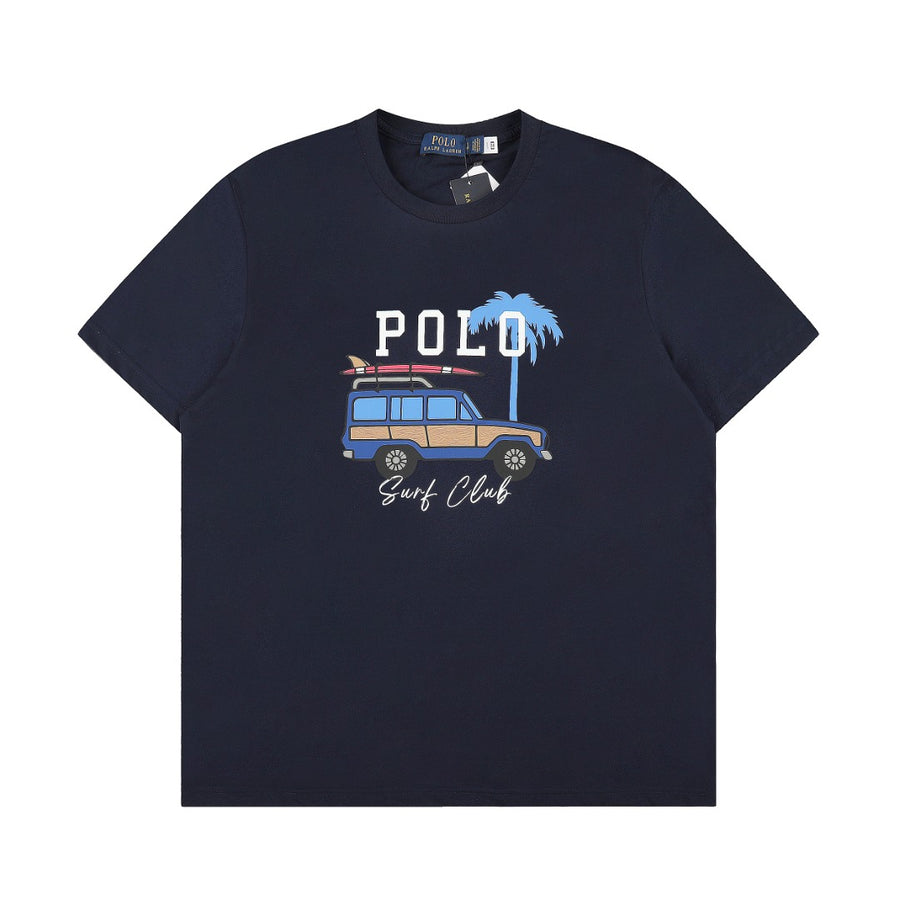 Polo Surf Club Unisex Cotton Graphic T-Shirt