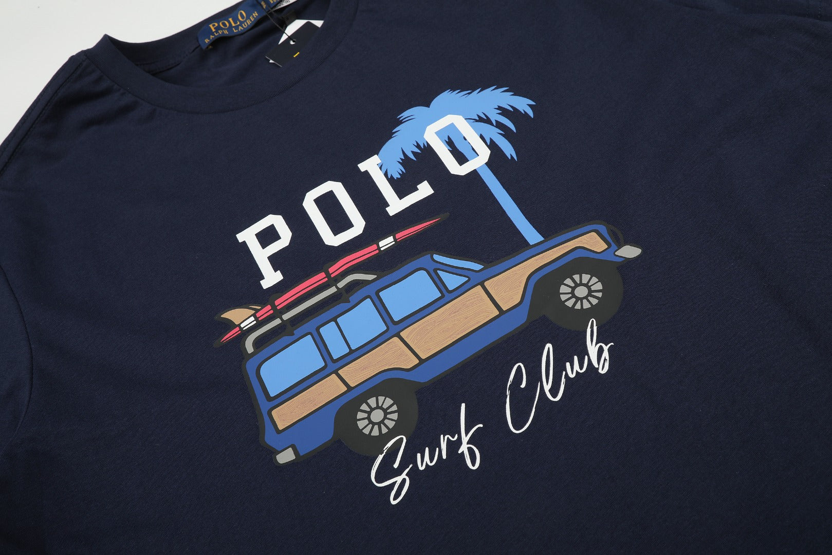Polo Surf Club Cotton Graphic T-Shirt