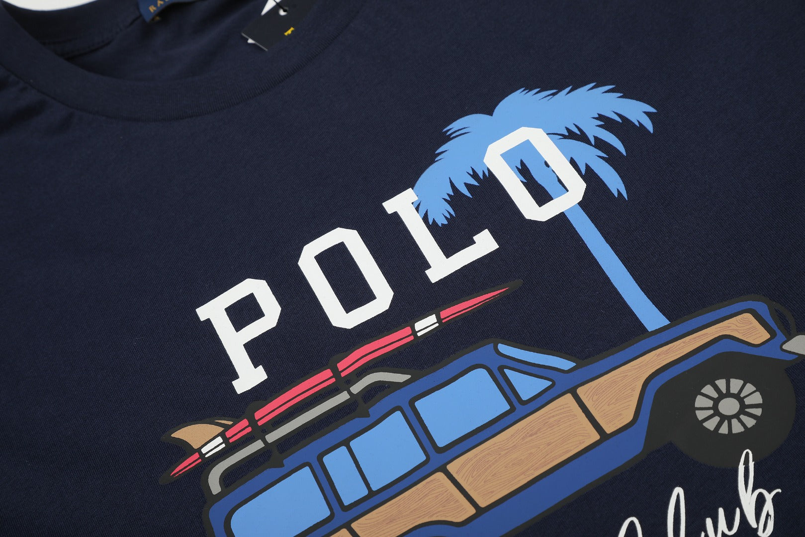 Polo Surf Club Cotton Graphic T-Shirt
