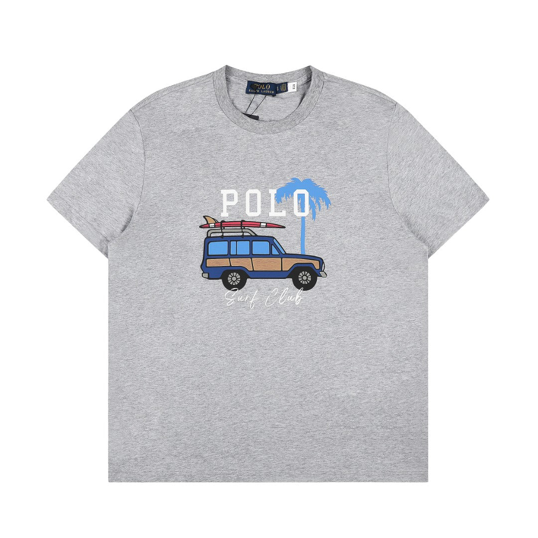 Polo Surf Club Cotton Graphic T-Shirt