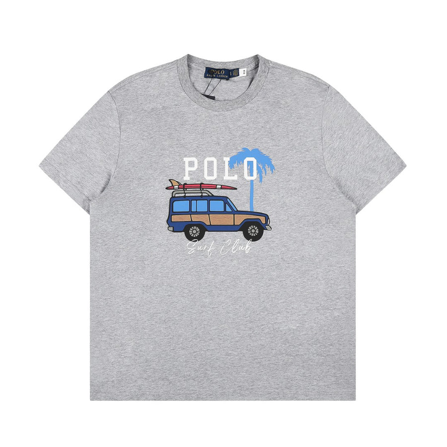 Polo Surf Club Unisex Cotton Graphic T-Shirt