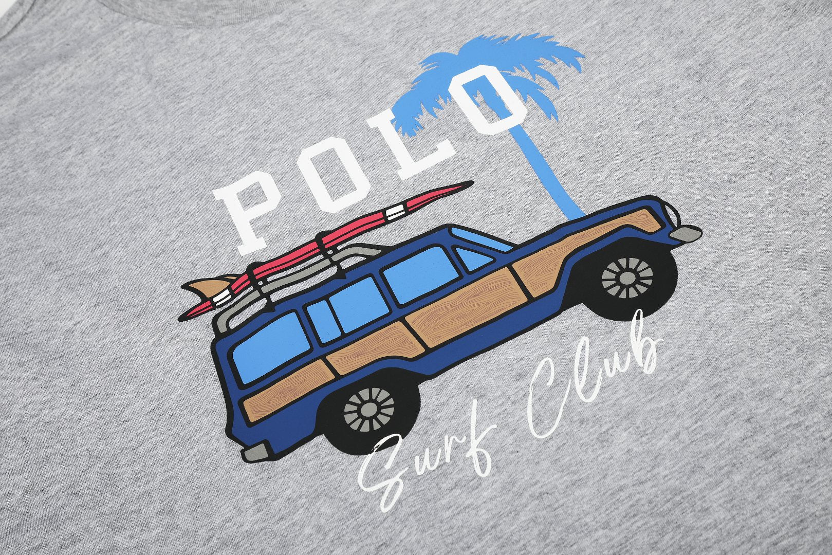 Polo Surf Club Cotton Graphic T-Shirt