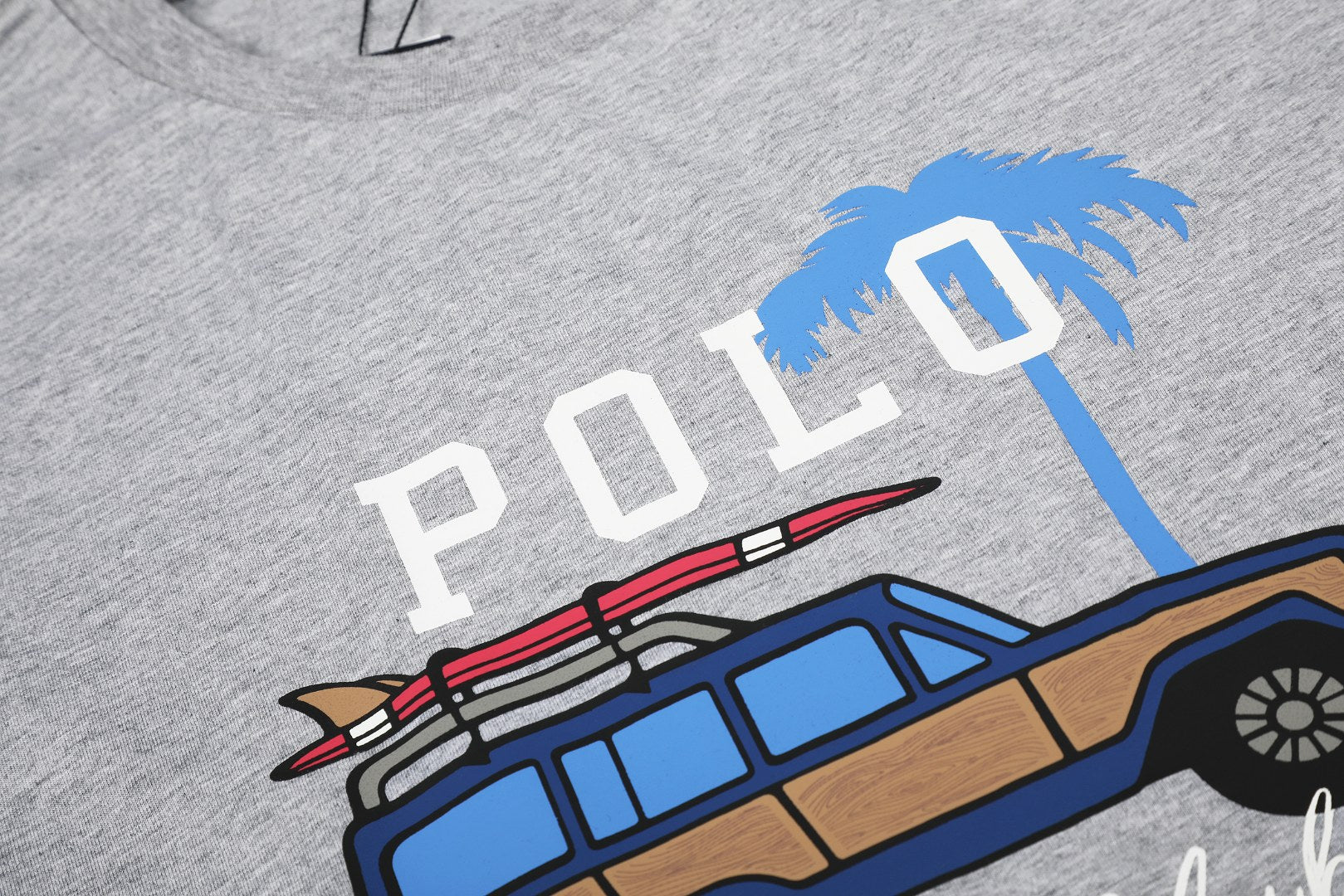 Polo Surf Club Cotton Graphic T-Shirt