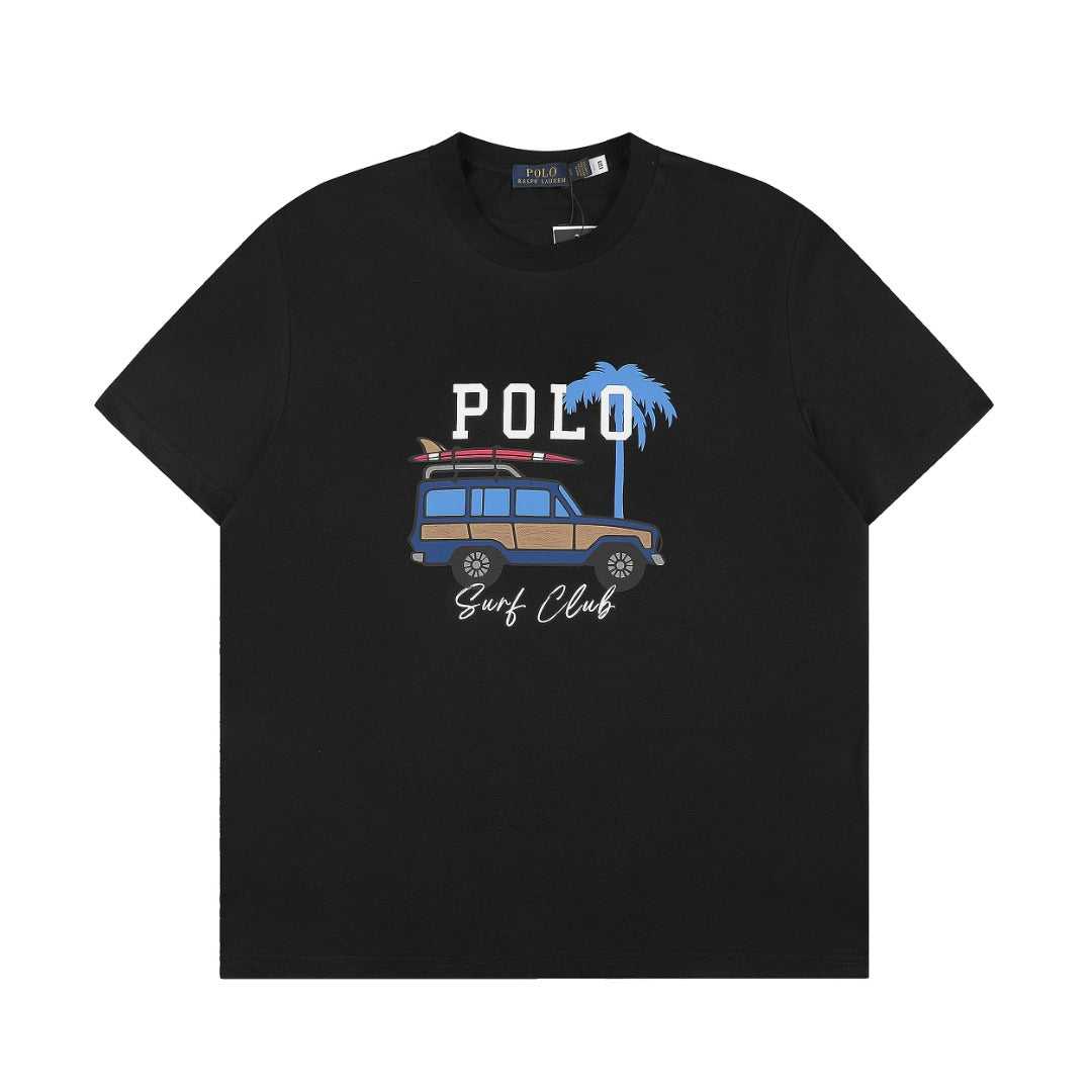 Polo Surf Club Cotton Graphic T-Shirt