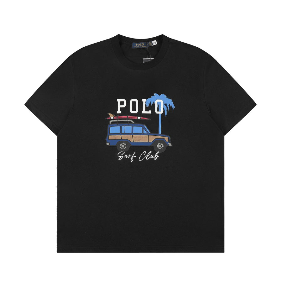 Polo Surf Club Unisex Cotton Graphic T-Shirt