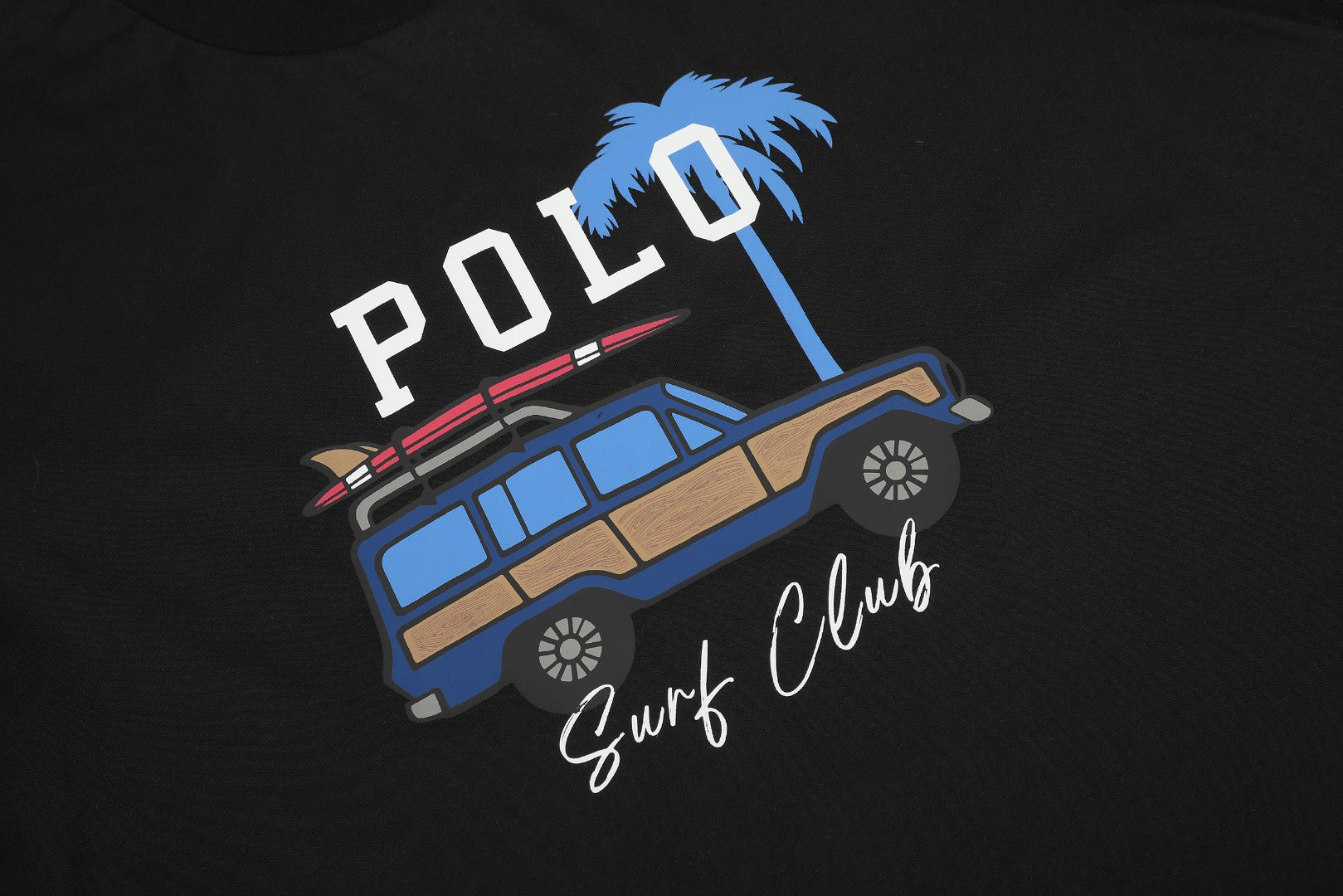 Polo Surf Club Cotton Graphic T-Shirt