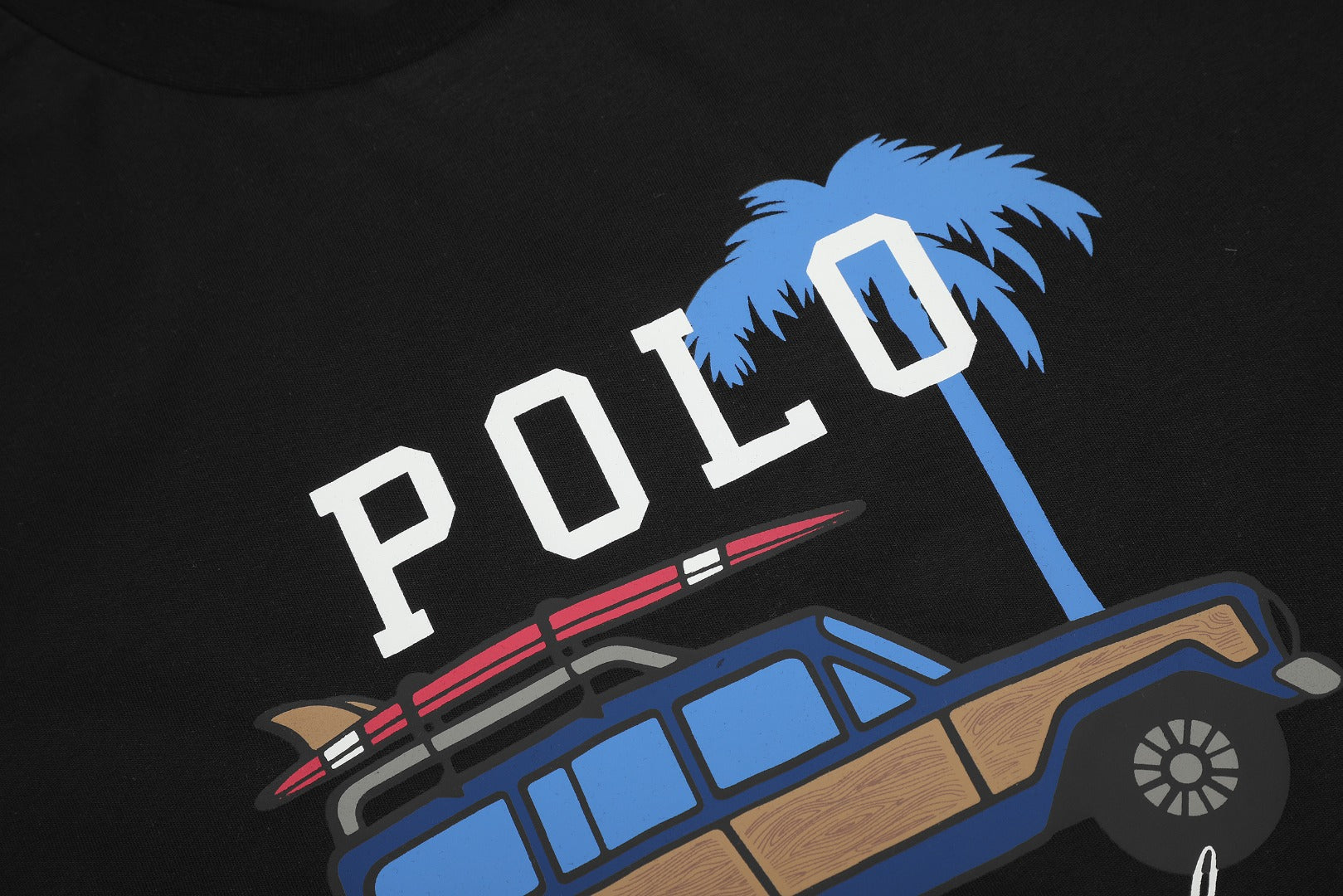 Polo Surf Club Cotton Graphic T-Shirt