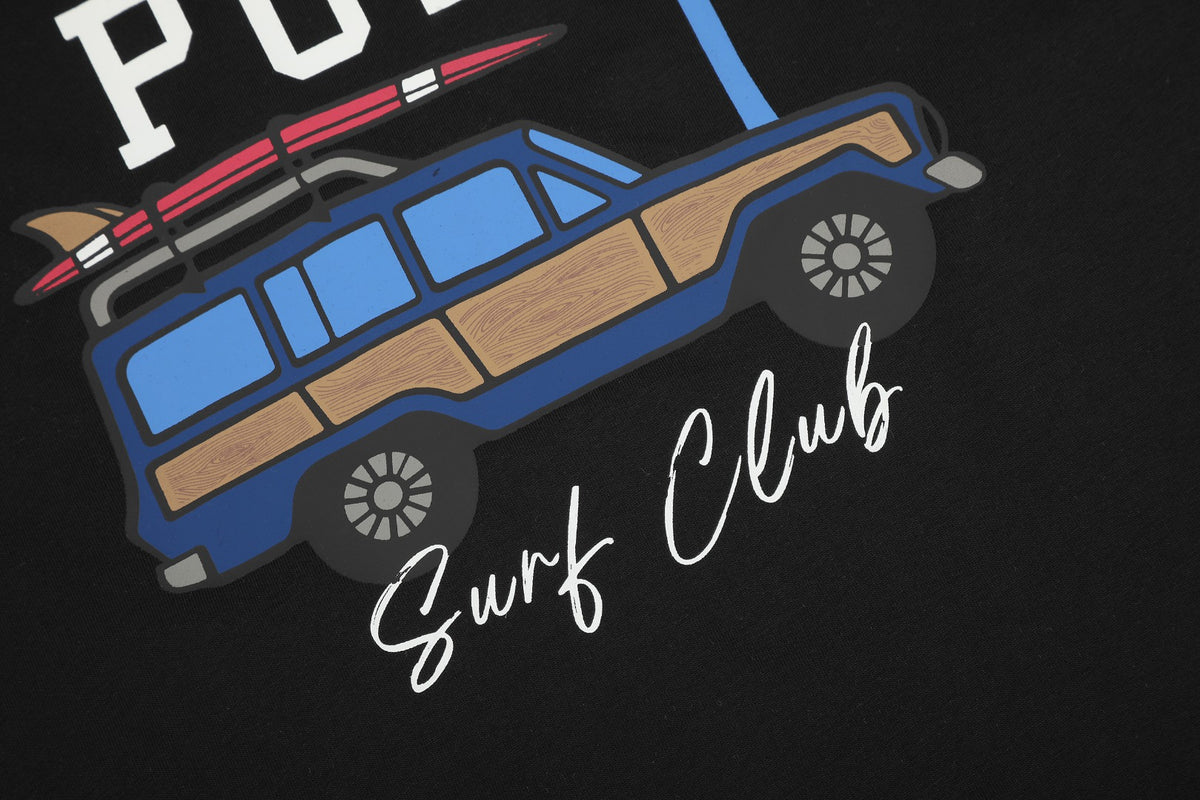 Polo Surf Club Unisex Cotton Graphic T-Shirt