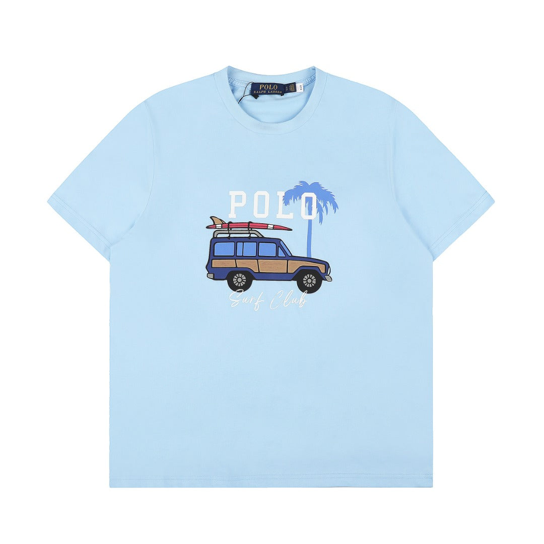 Polo Surf Club Cotton Graphic T-Shirt