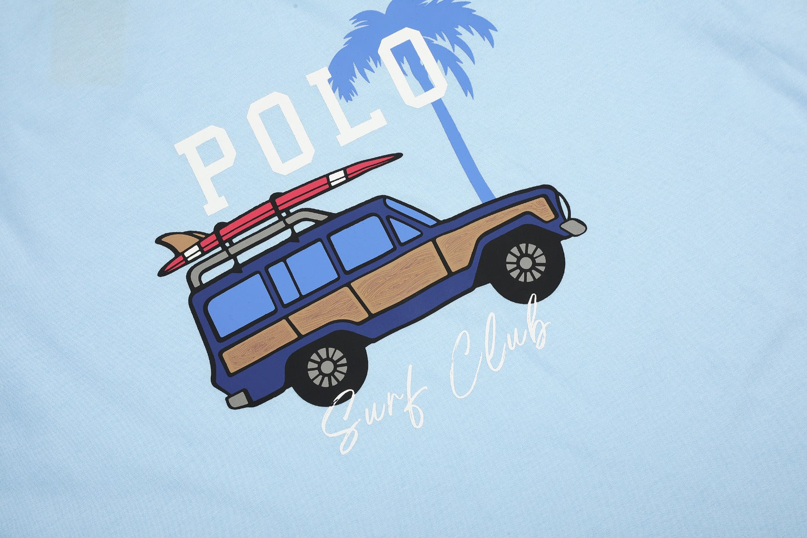 Polo Surf Club Cotton Graphic T-Shirt