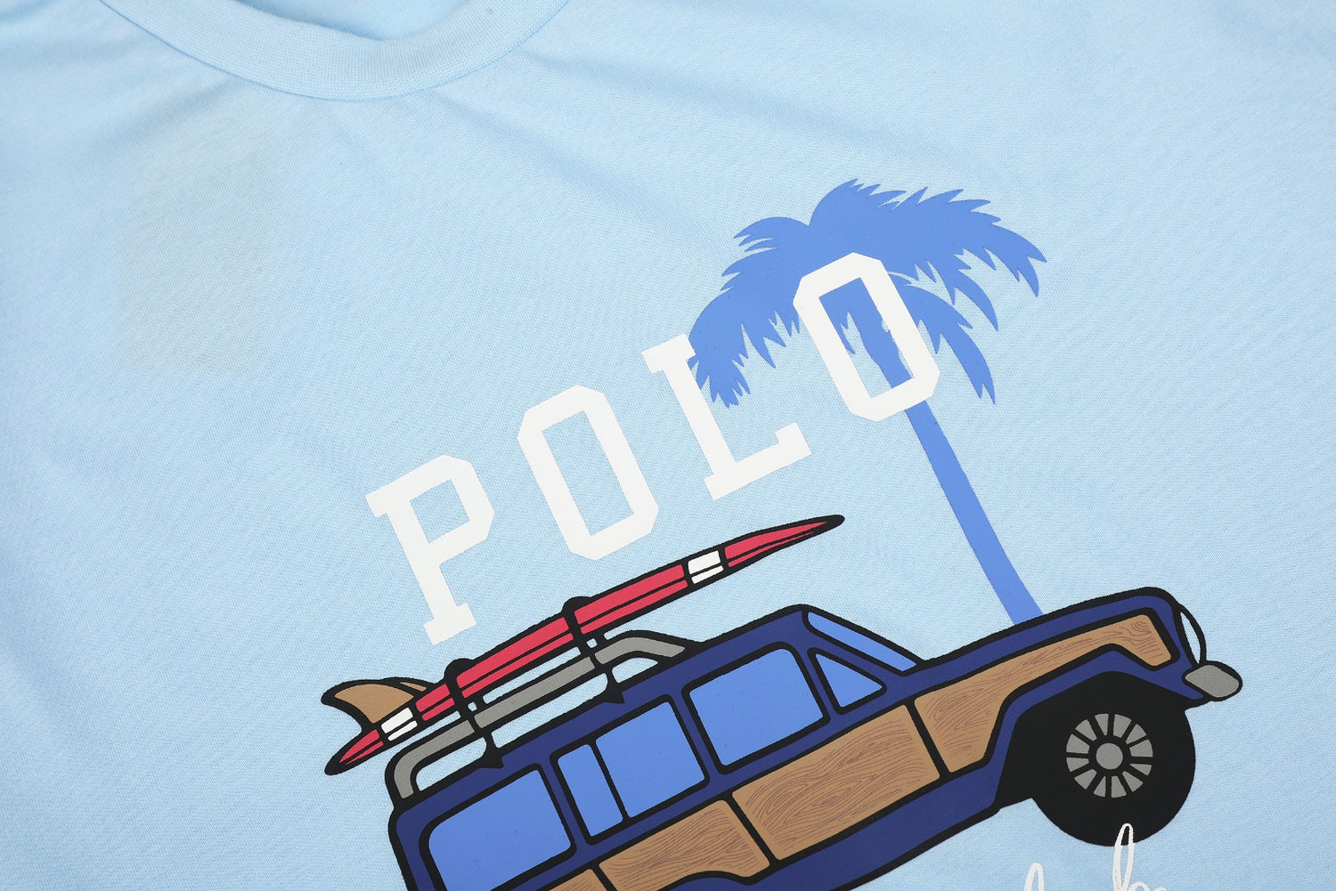 Polo Surf Club Pamuklu Grafik Tişört