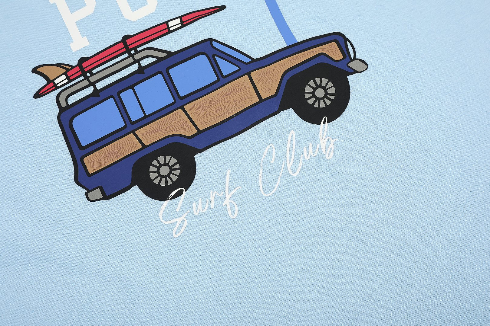 Polo Surf Club Cotton Graphic T-Shirt