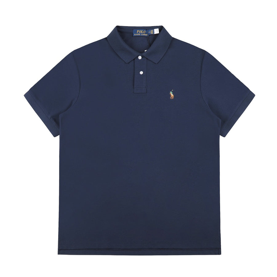 Ralph Lauren Colorful Embroidered Pony Polo T-Shirt