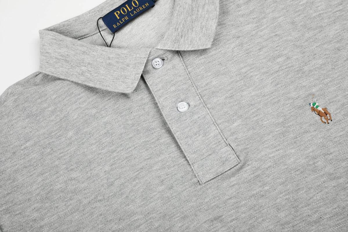 Ralph Lauren Colorful Embroidered Pony Polo T-Shirt