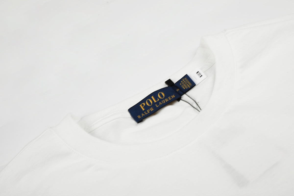 Ralph Lauren Classic Colorful Embroidered Crewneck T-Shirt