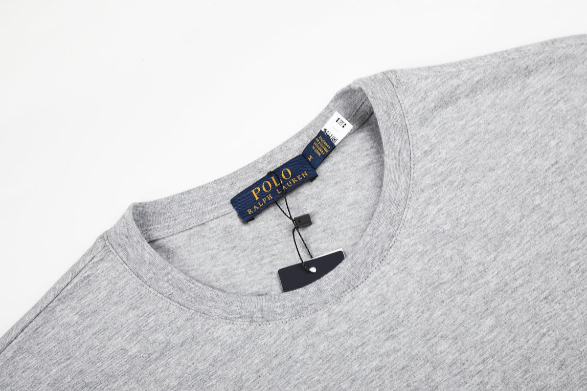 Ralph Lauren Classic Colorful Embroidered Crewneck T-Shirt