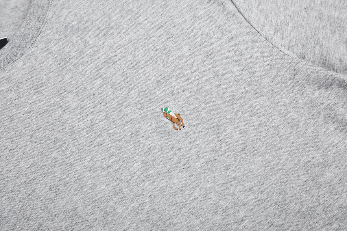 Ralph Lauren Classic Colorful Embroidered Crewneck T-Shirt