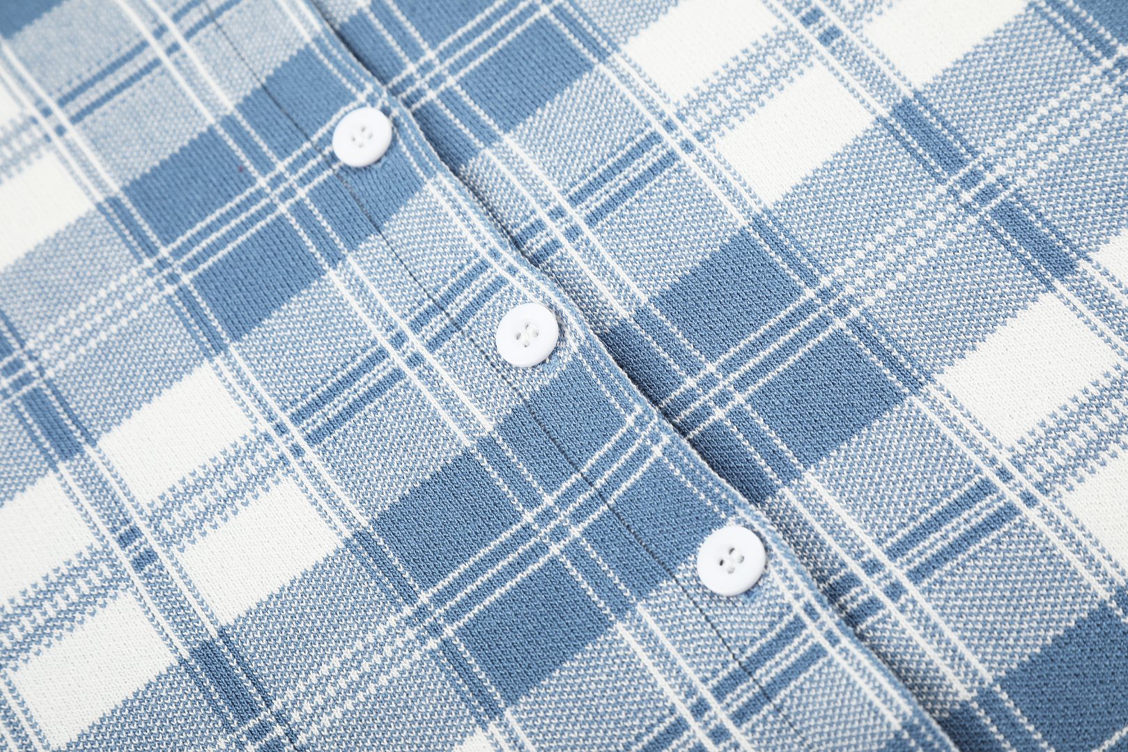 Ralph Lauren Plaid Cotton Cardigan & Skirt Set