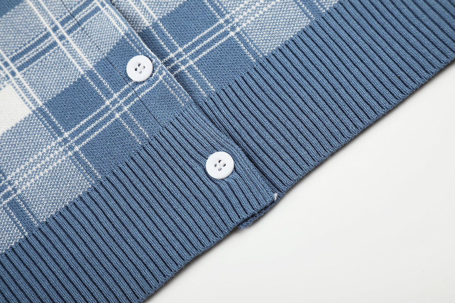 Ralph Lauren Plaid Cotton Cardigan & Skirt Set