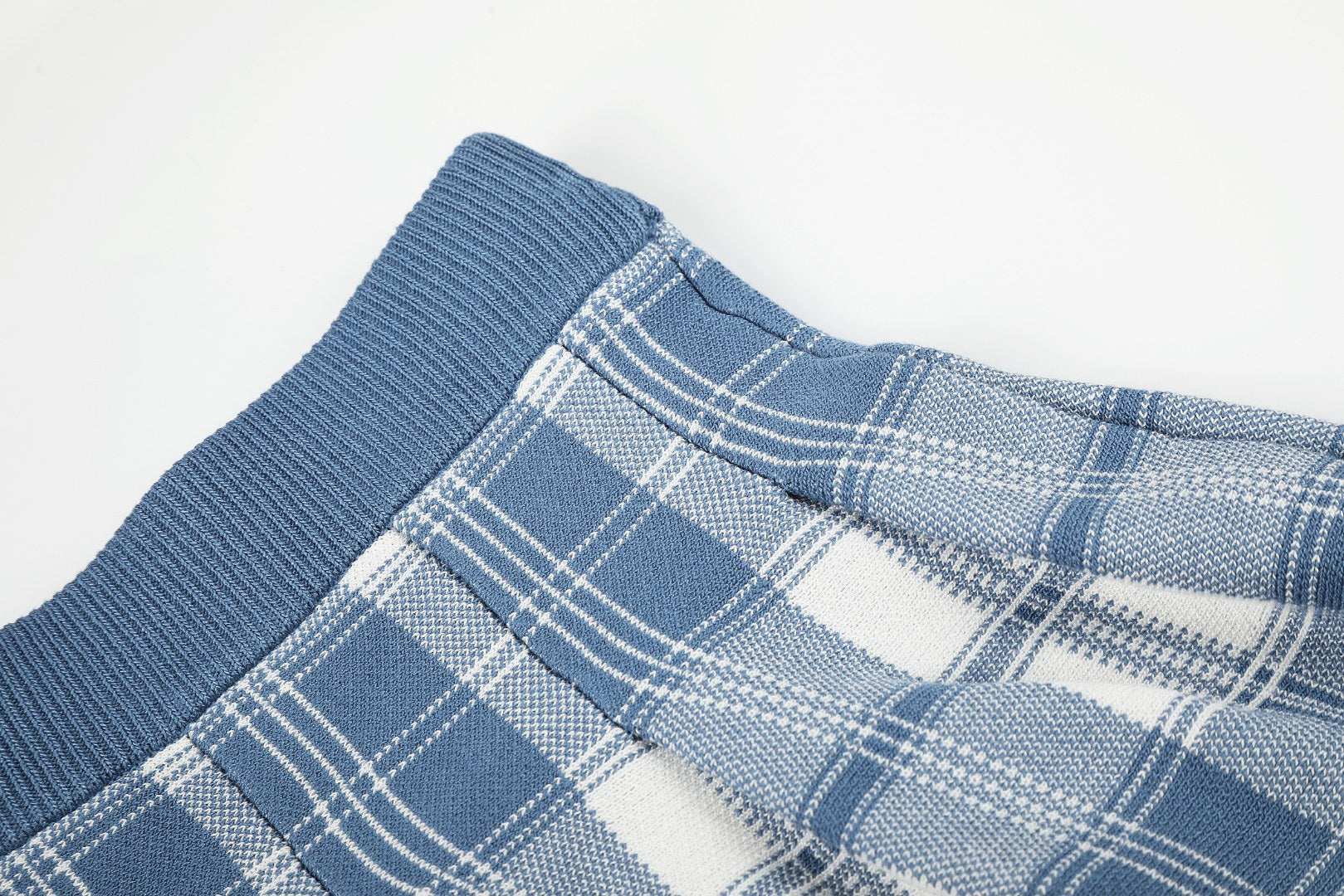Ralph Lauren Plaid Cotton Cardigan & Skirt Set