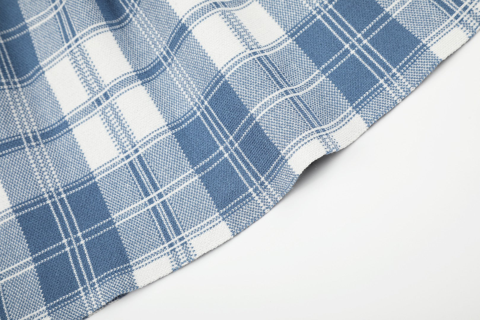 Ralph Lauren Plaid Cotton Cardigan & Skirt Set