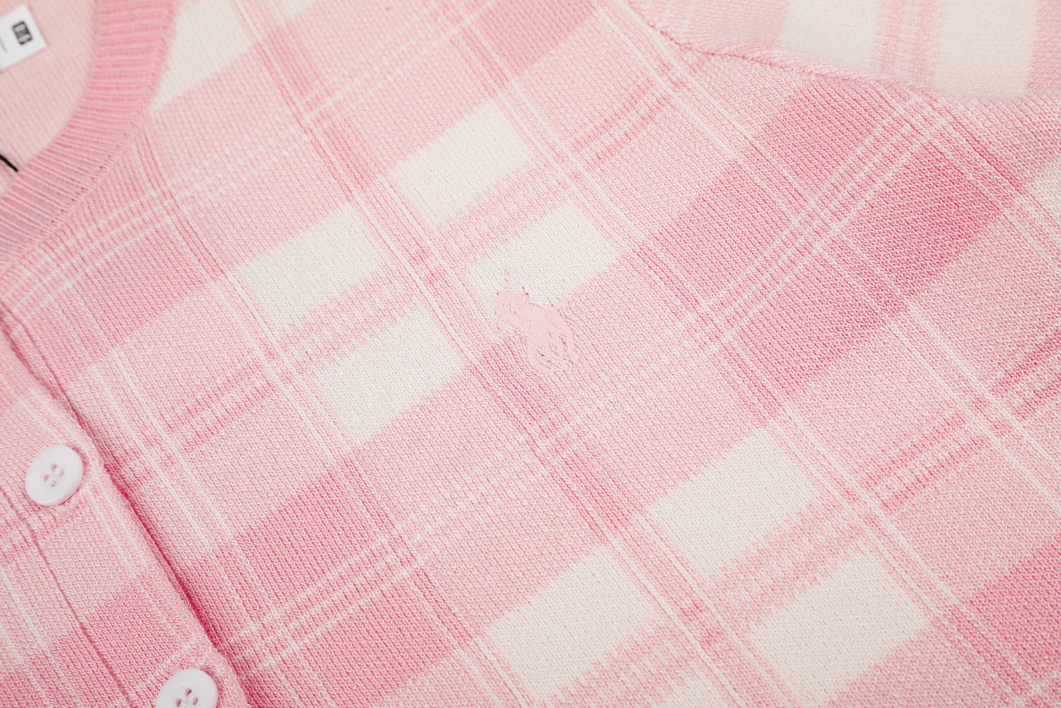 Ralph Lauren Plaid Cotton Cardigan & Skirt Set