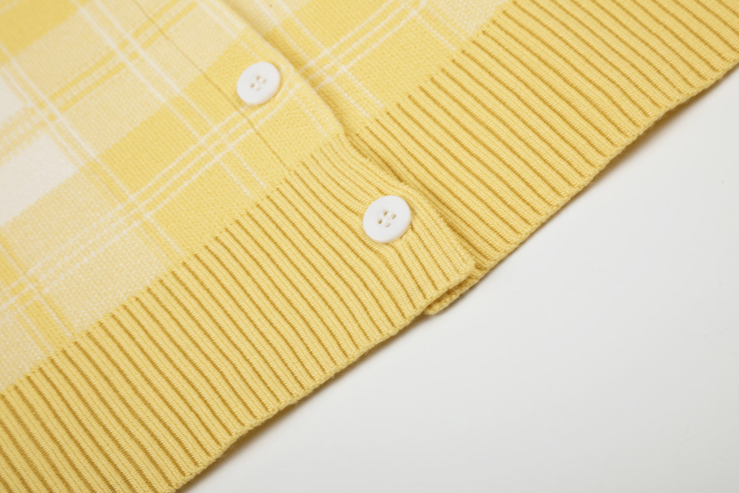 Ralph Lauren Plaid Cotton Cardigan & Skirt Set