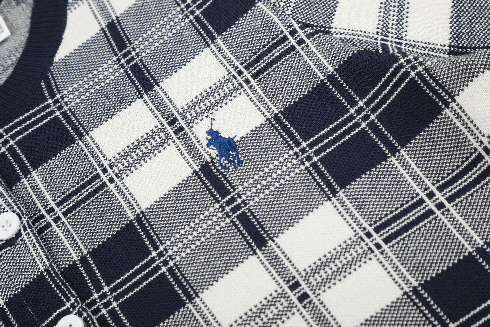 Ralph Lauren Ekose Pamuk Hırka ve Etek Takımı