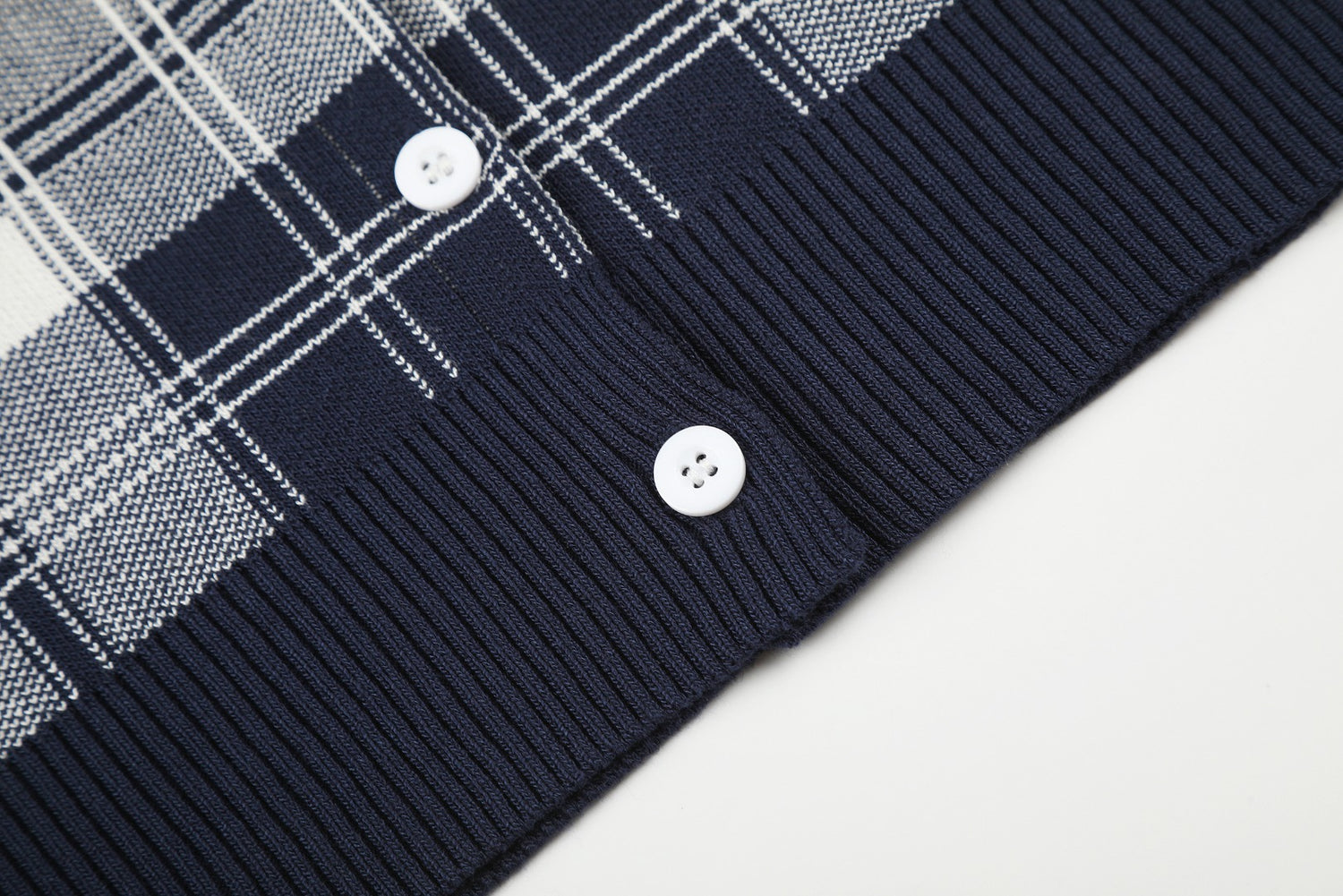 Ralph Lauren Plaid Cotton Cardigan & Skirt Set