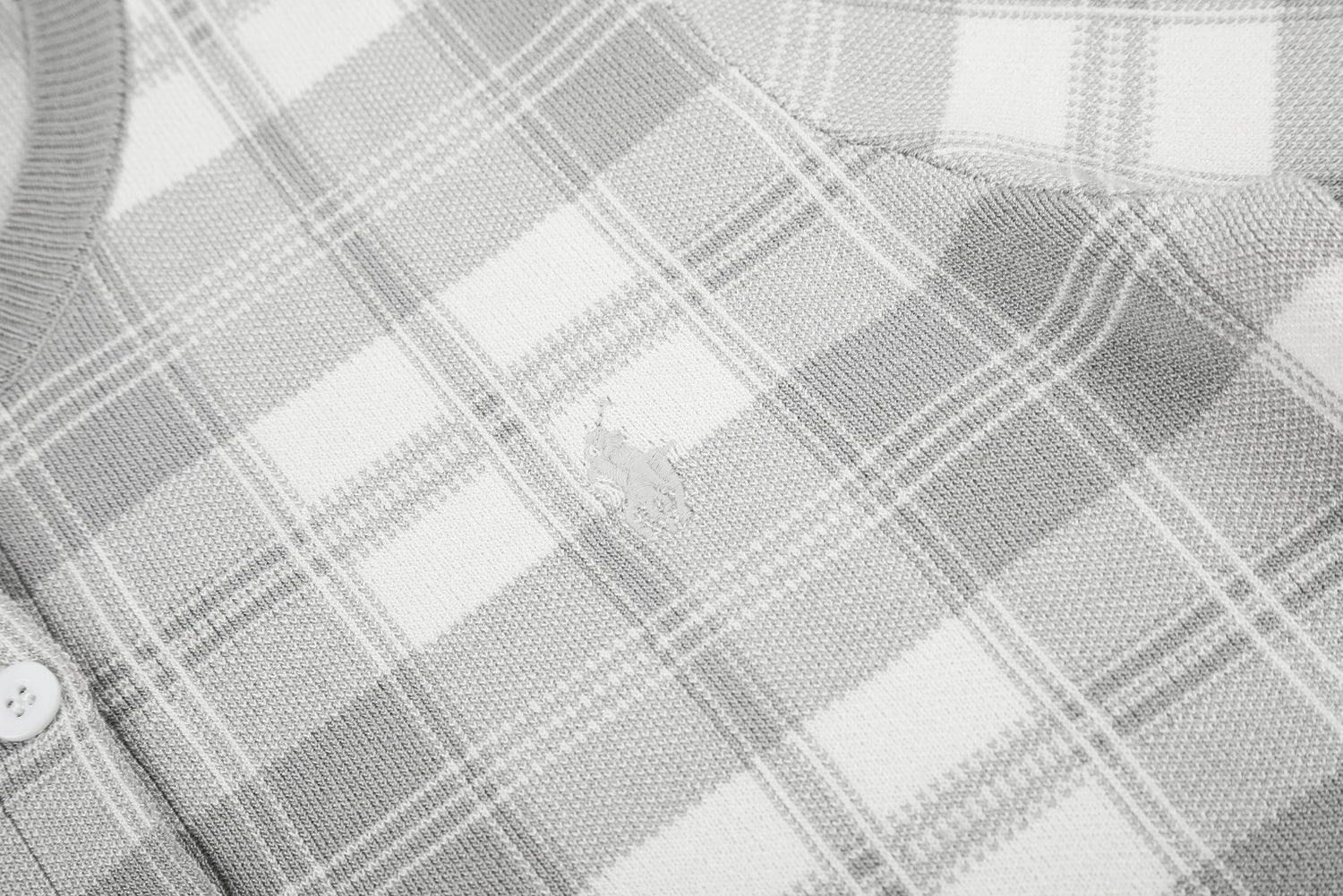 Ralph Lauren Plaid Cotton Cardigan & Skirt Set
