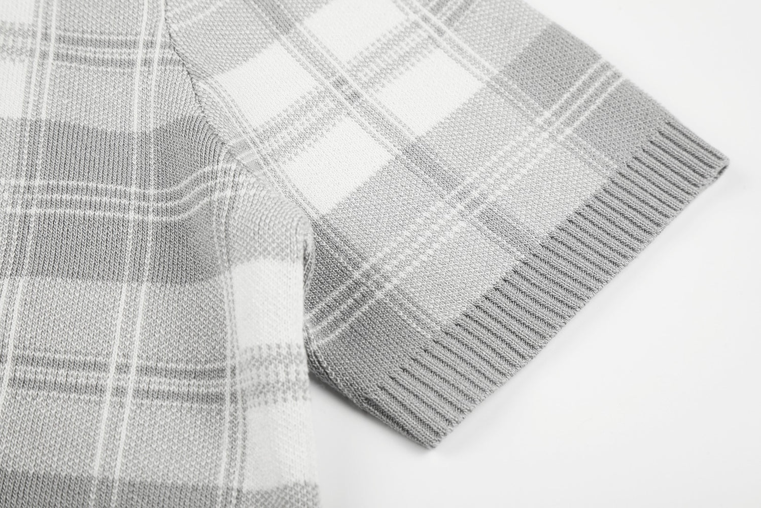 Ralph Lauren Plaid Cotton Cardigan & Skirt Set