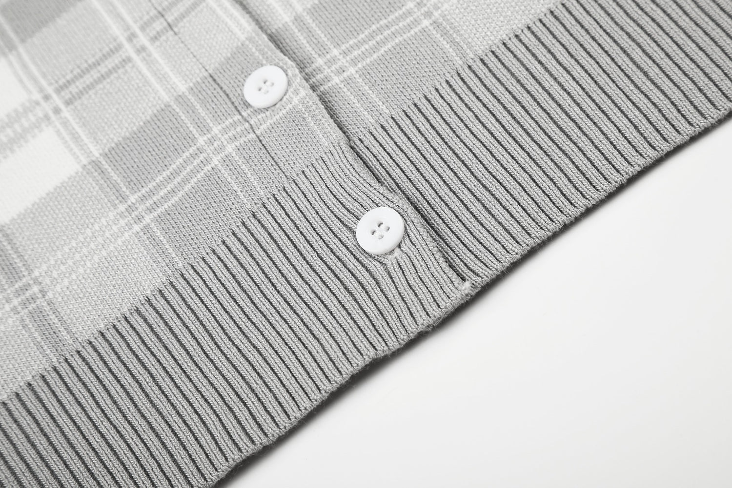Ralph Lauren Plaid Cotton Cardigan & Skirt Set