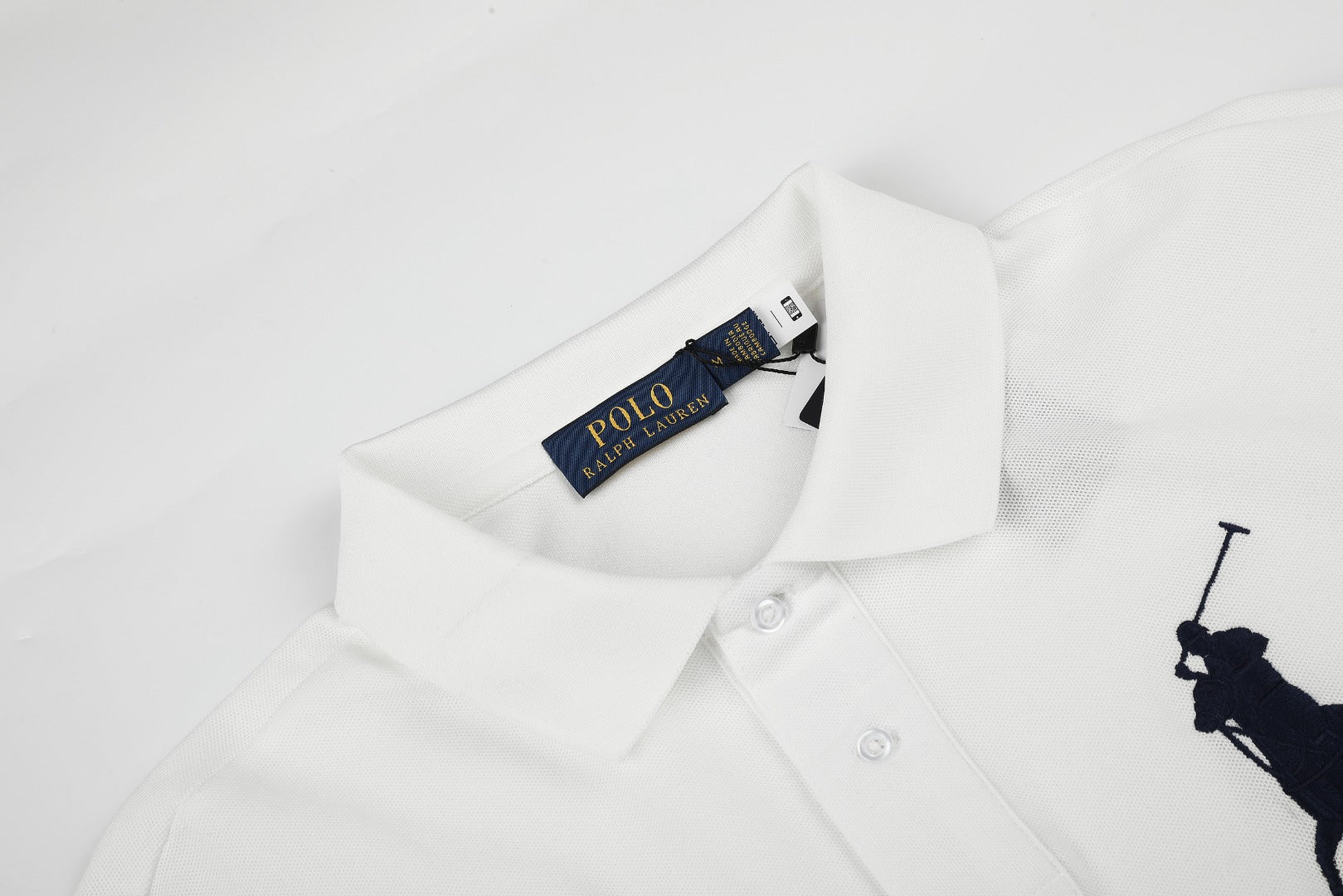Ralph Lauren Premium Contrast Trim Polo Shirt