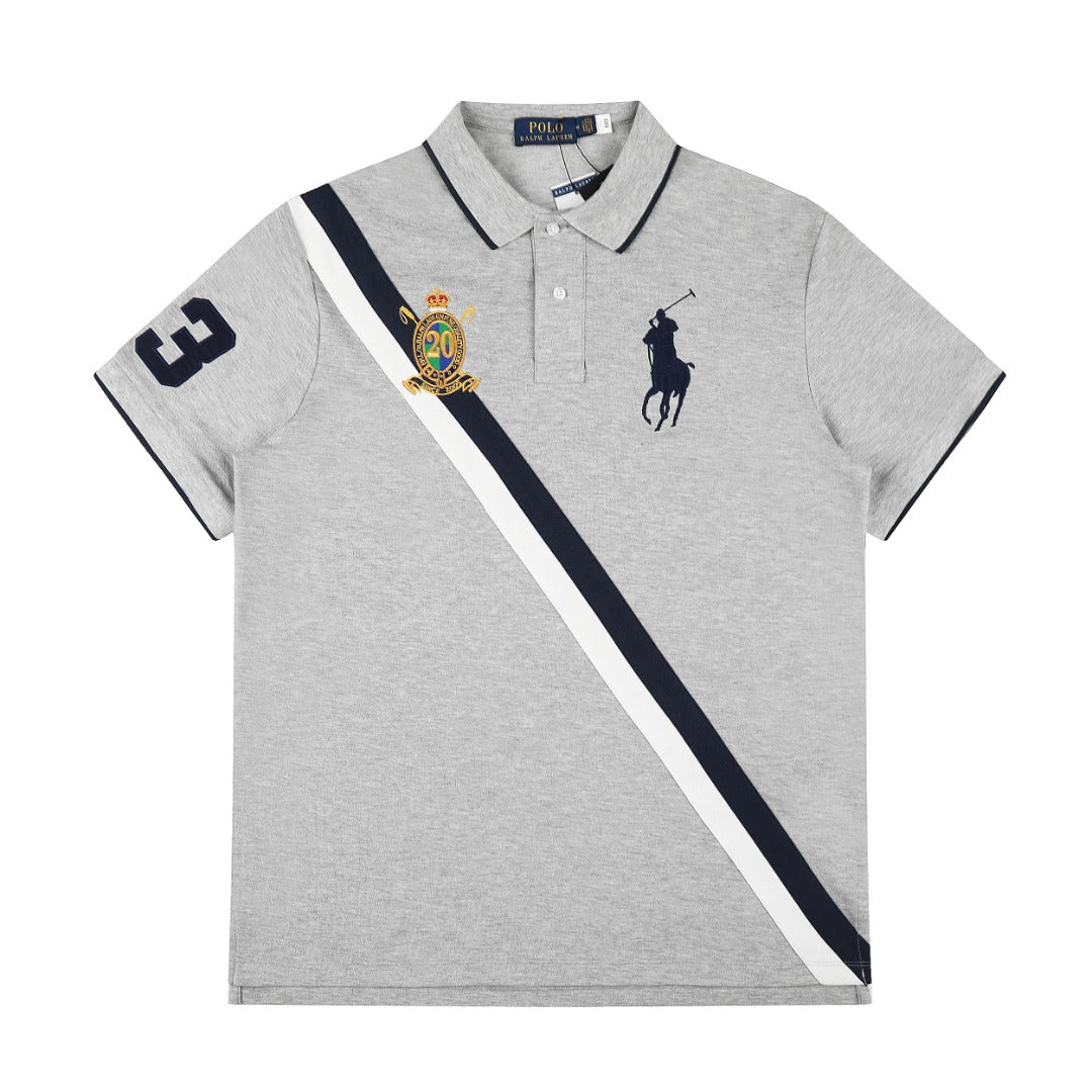 Ralph Lauren Premium Contrast Trim Polo Shirt