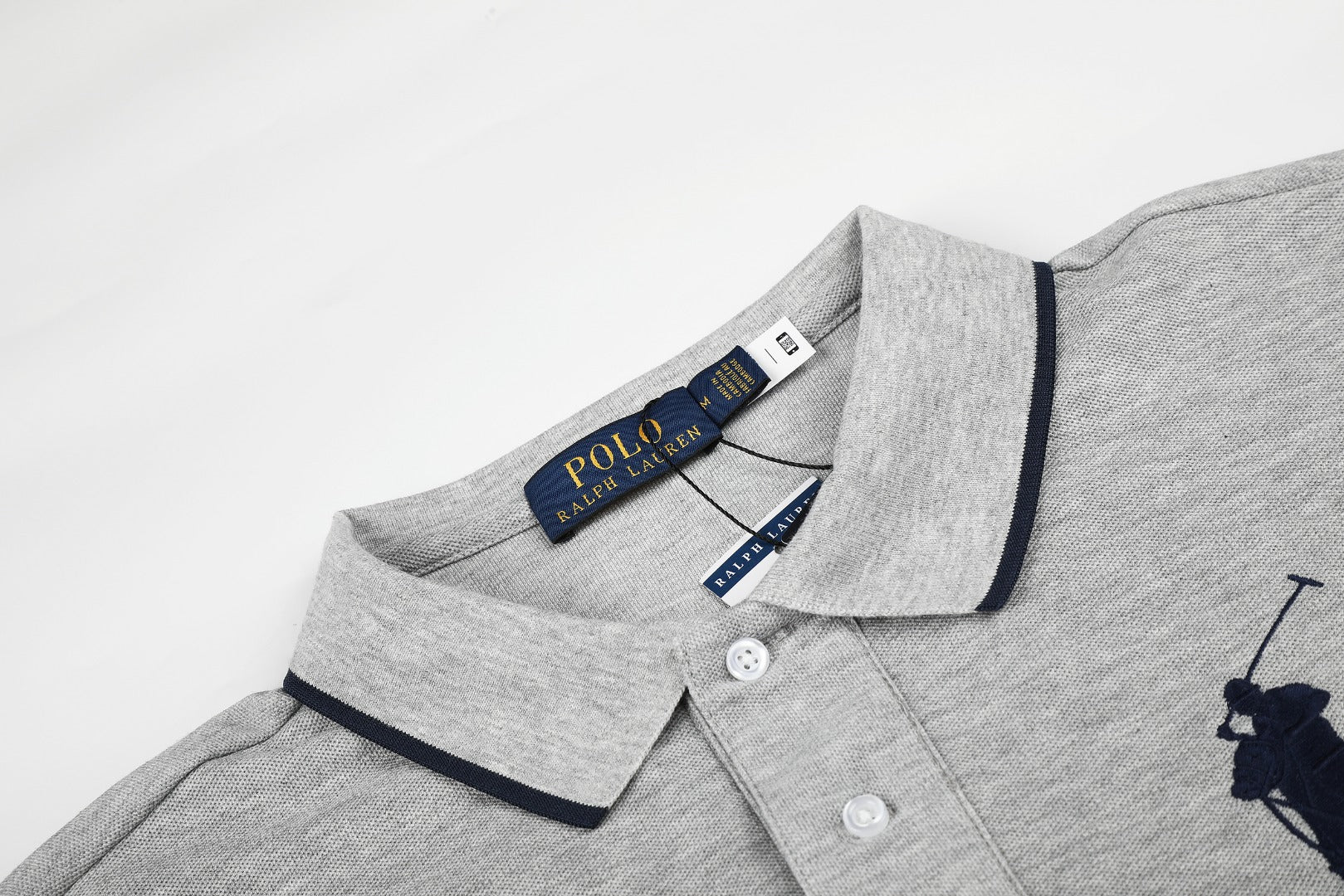 Ralph Lauren Premium Contrast Trim Polo Shirt