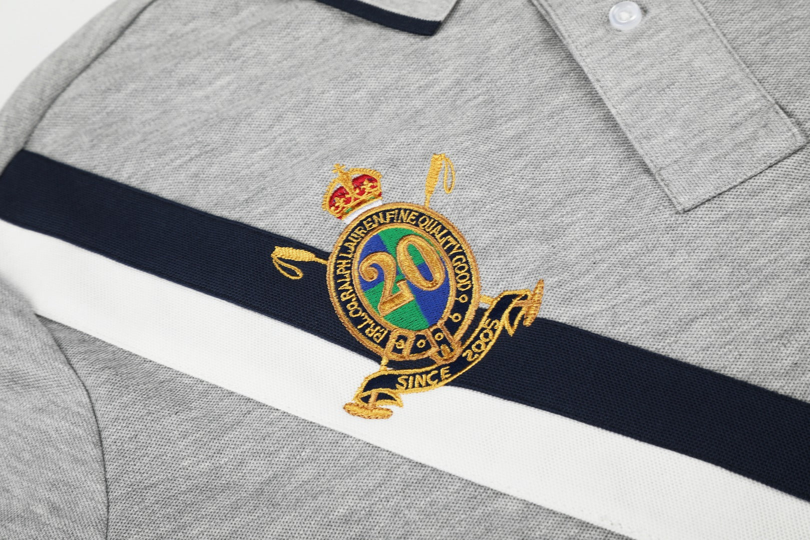 Ralph Lauren Premium Contrast Trim Polo Shirt