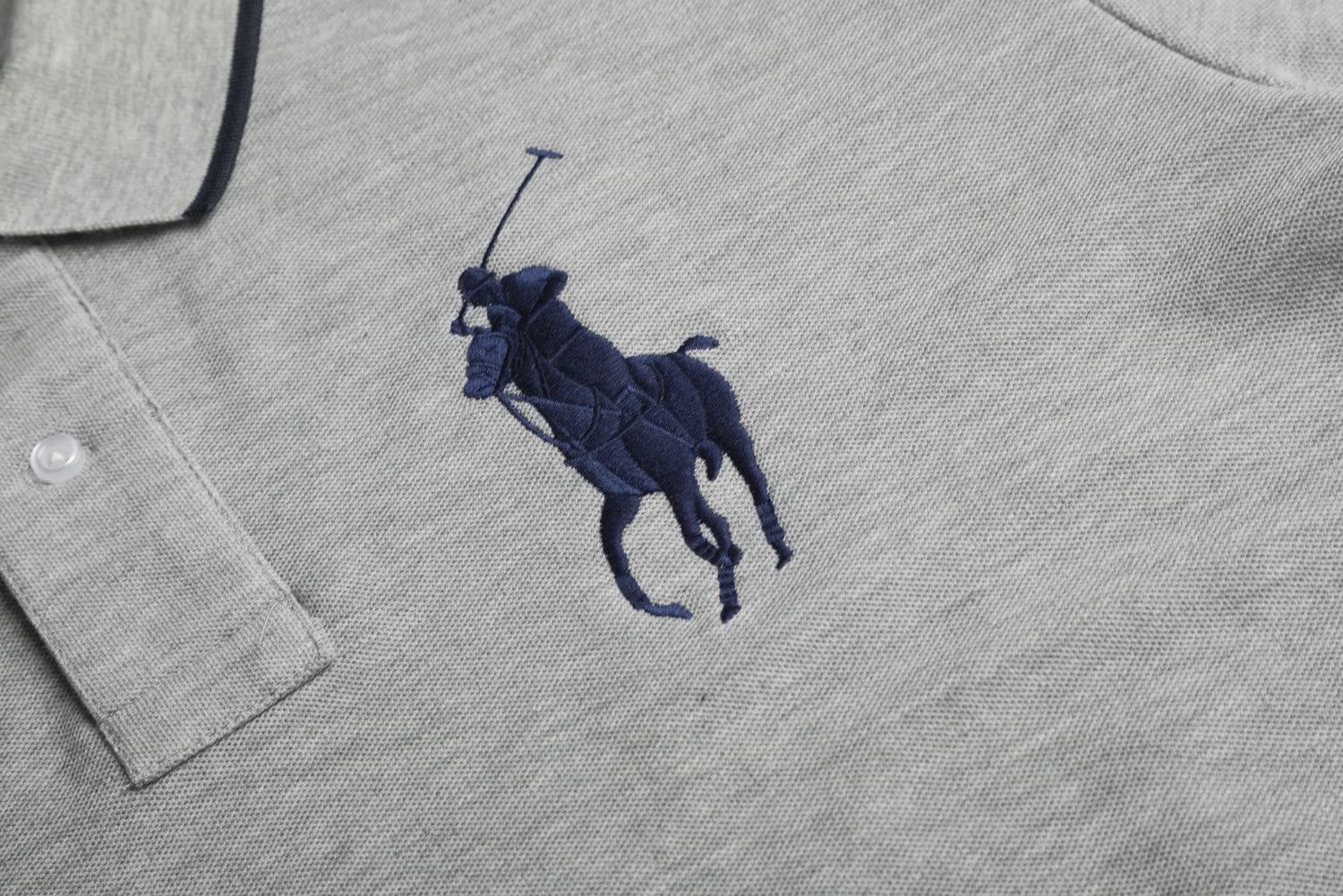Ralph Lauren Premium Contrast Trim Polo Shirt