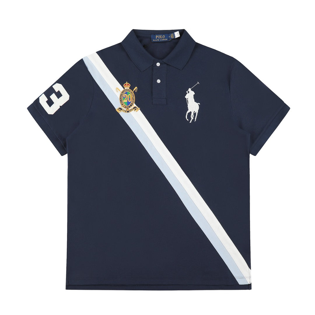 Ralph Lauren Premium Contrast Trim Polo Shirt