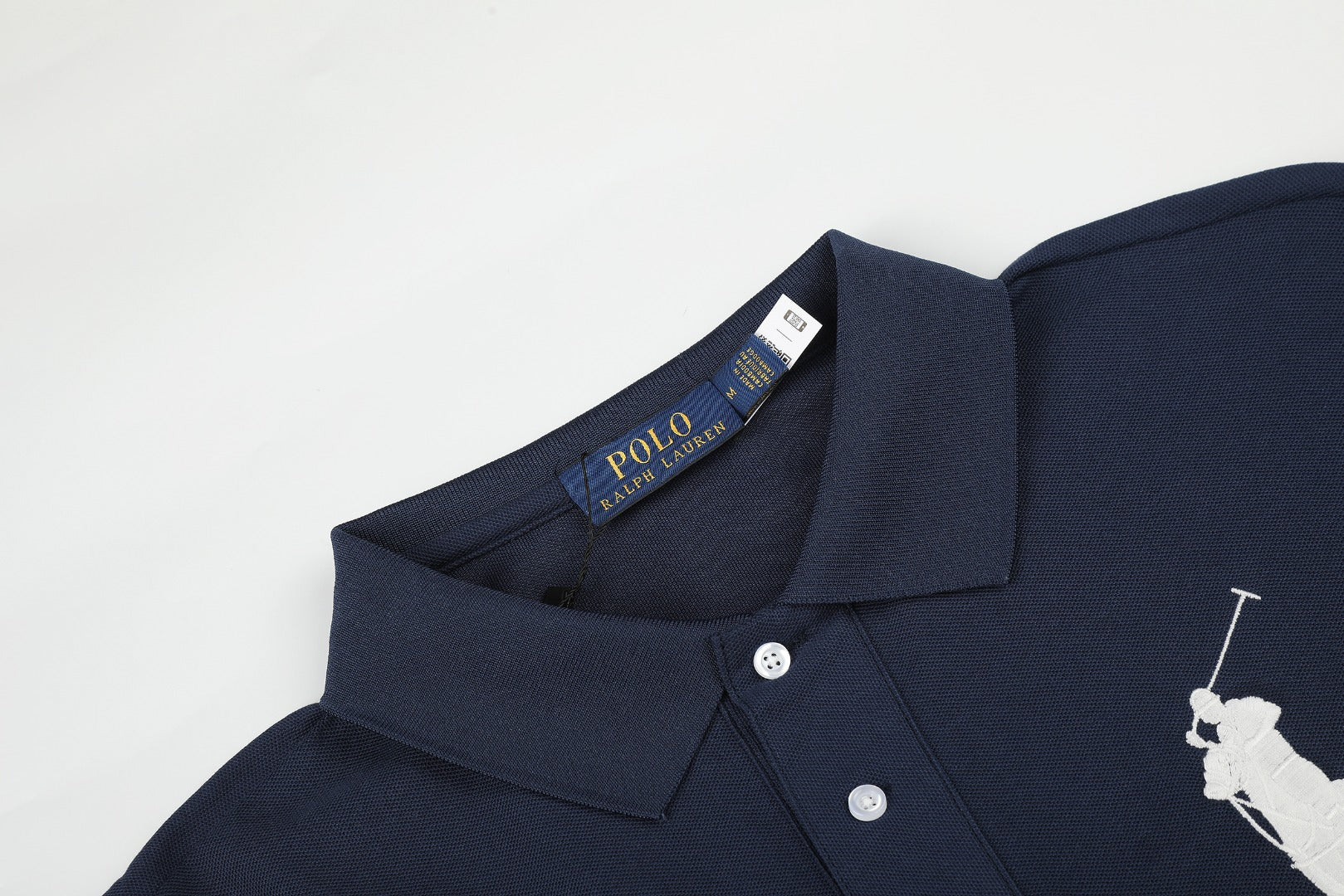 Ralph Lauren Premium Contrast Trim Polo Shirt