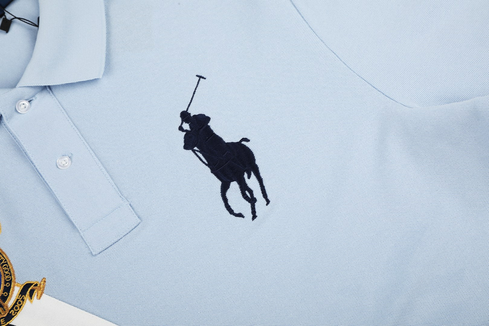 Ralph Lauren Premium Contrast Trim Polo Shirt