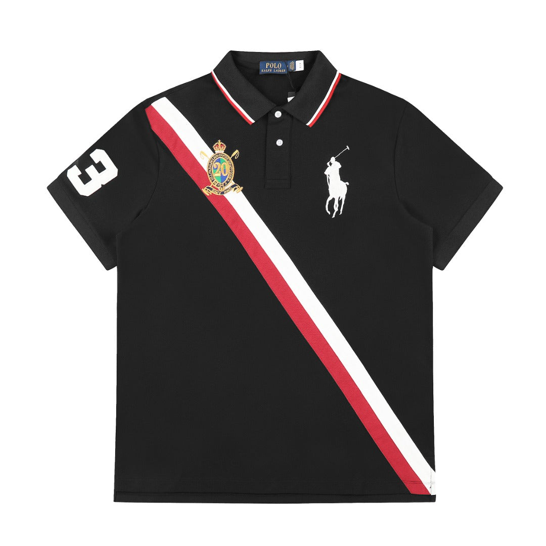 Ralph Lauren Premium Contrast Trim Polo Shirt