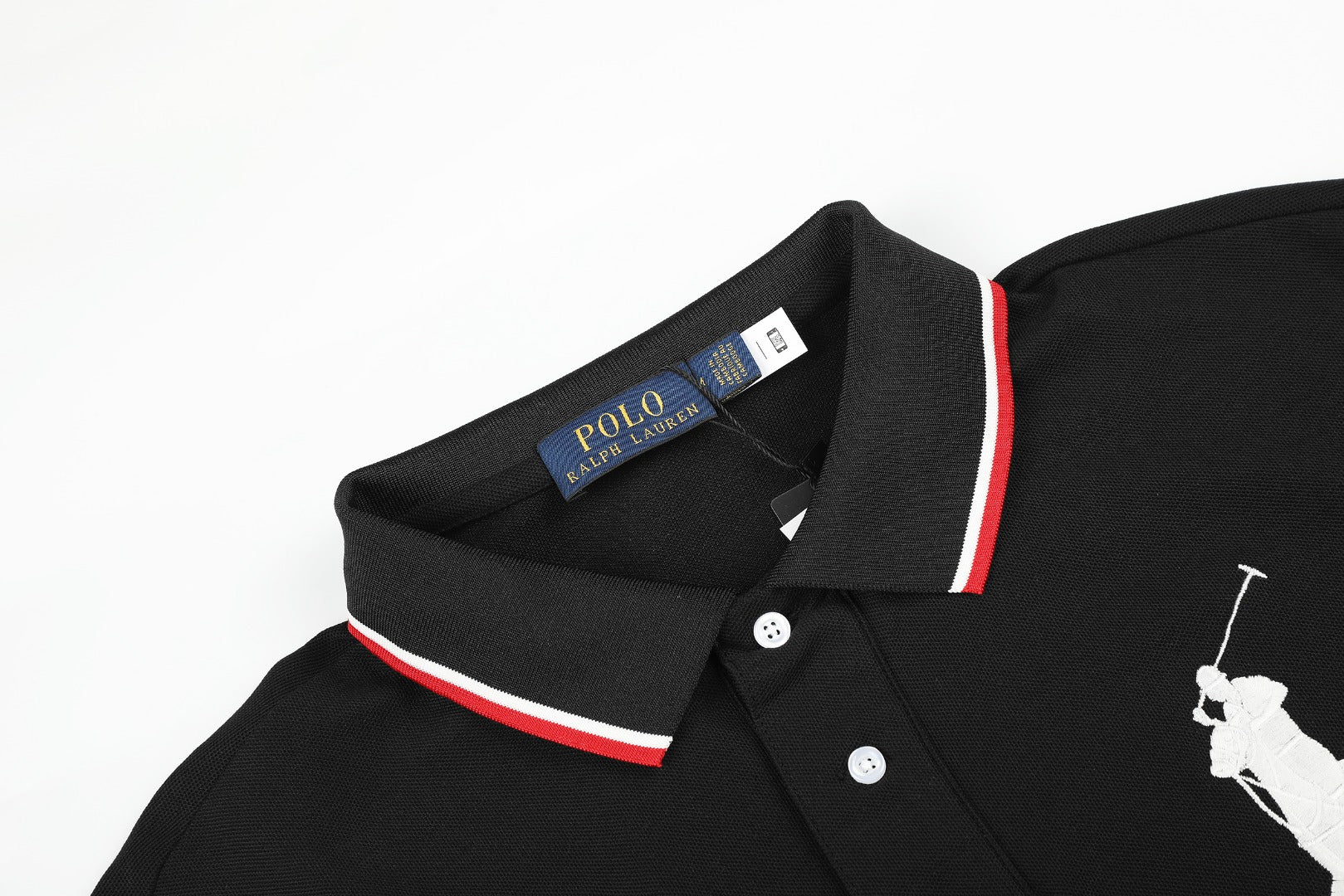Ralph Lauren Premium Contrast Trim Polo Shirt