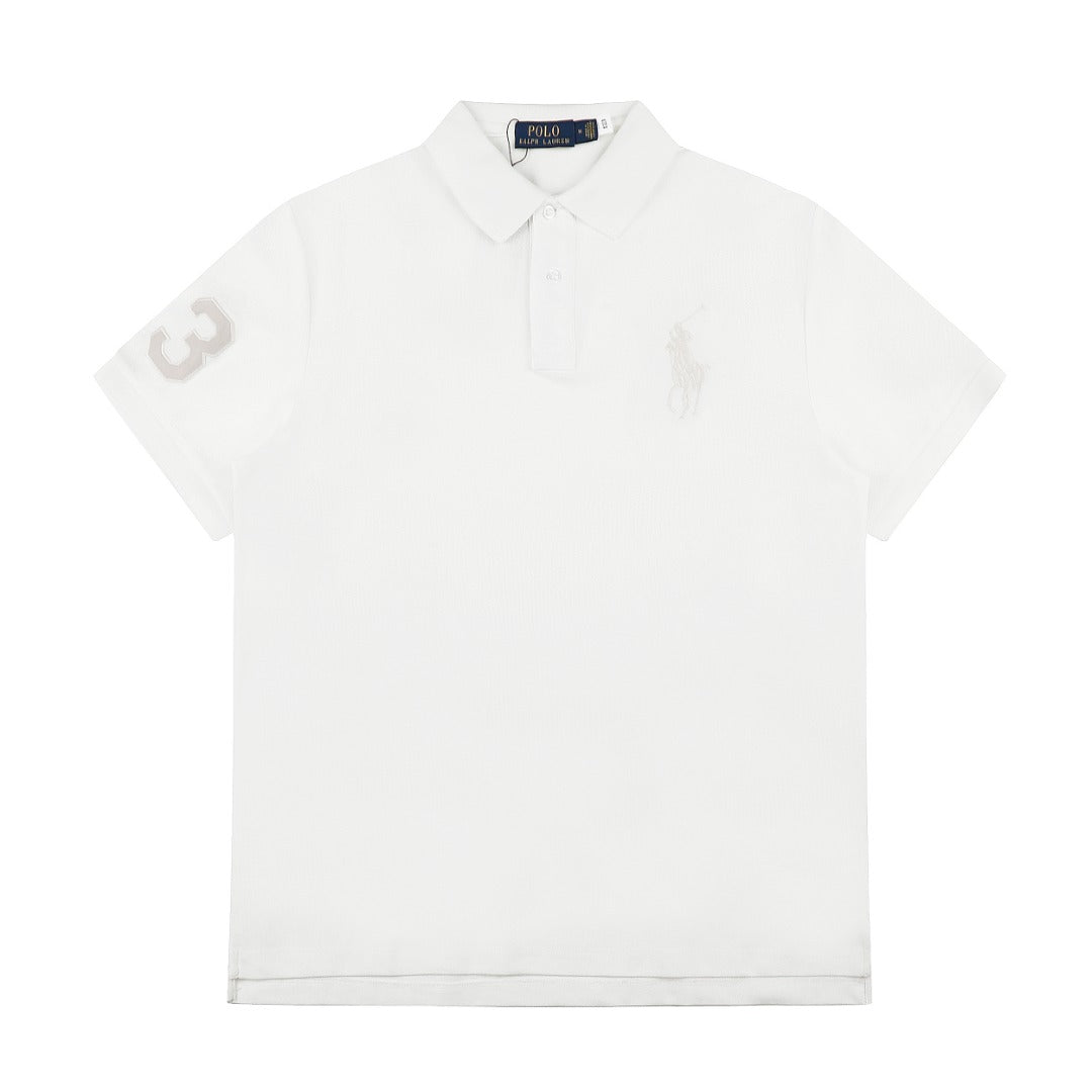 Ralph Lauren Premium Contrast Trim Polo Shirt
