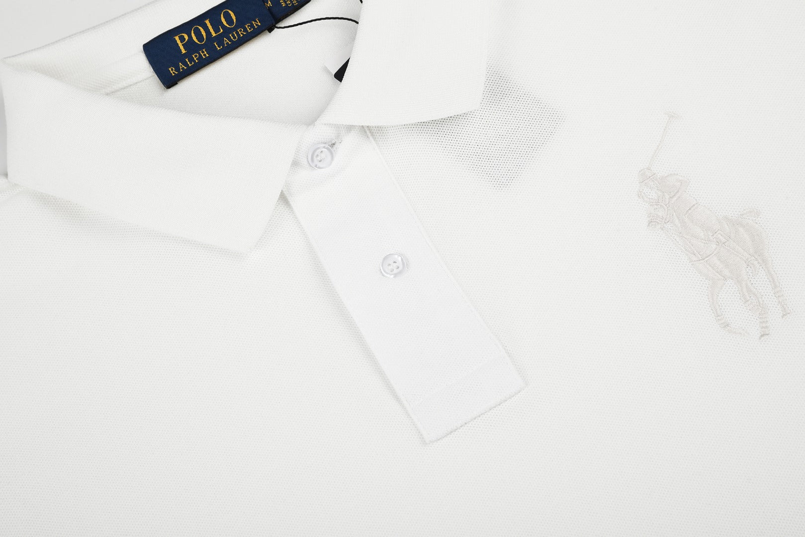 Ralph Lauren Premium Contrast Trim Polo Shirt