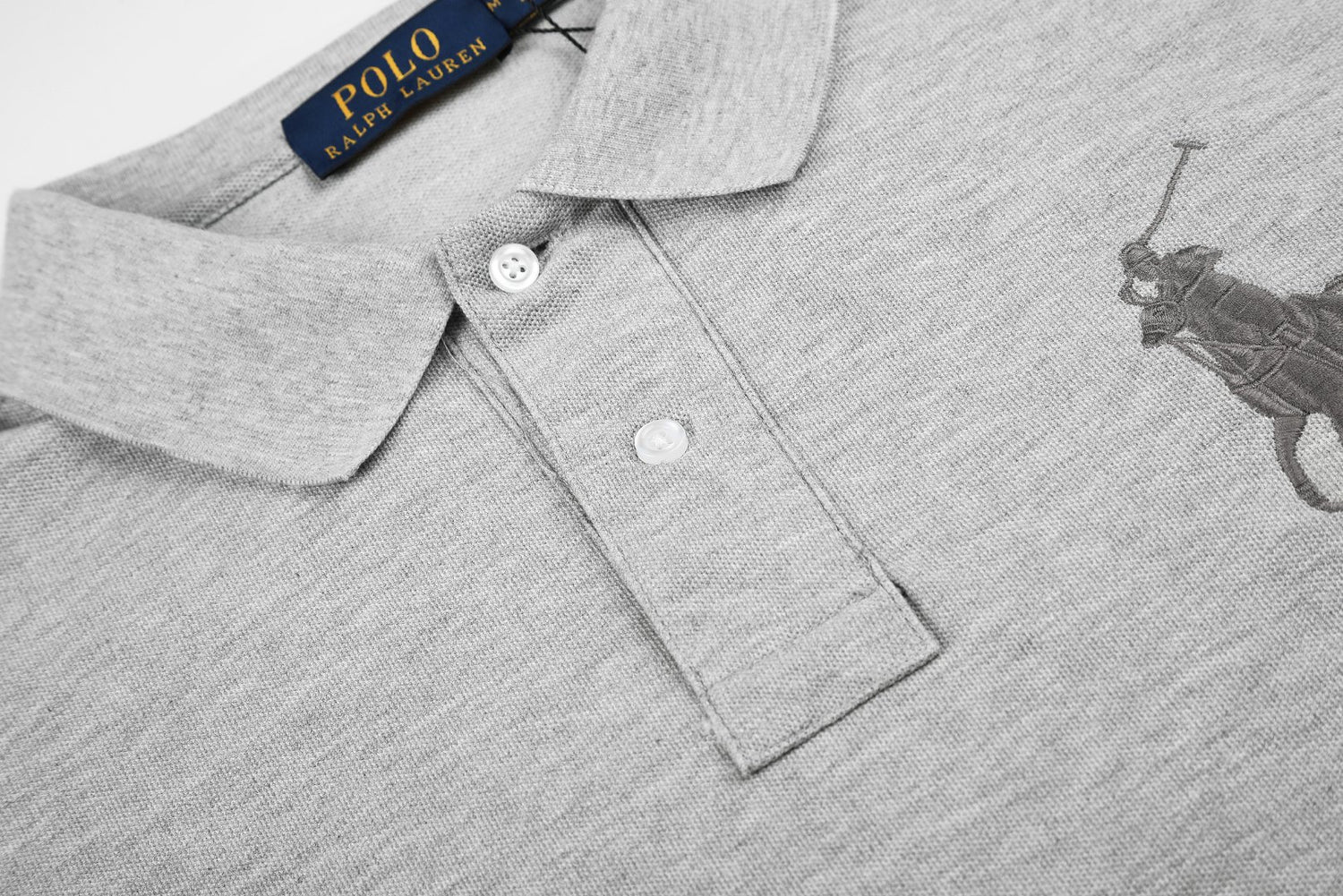 Ralph Lauren Premium Contrast Trim Polo Shirt