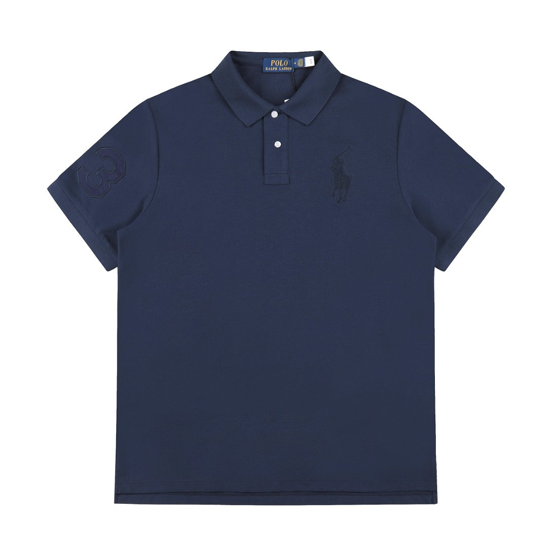 Ralph Lauren Premium Contrast Trim Polo Shirt