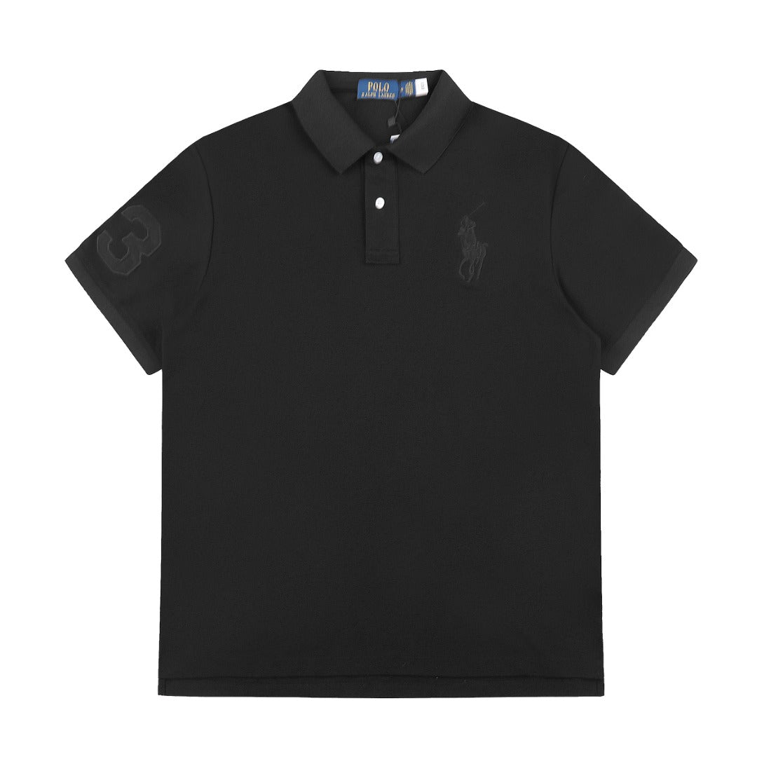 Ralph Lauren Premium Contrast Trim Polo Shirt